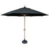 Sunbrella Black Patio Umbrellas (Photo 3 of 15)
