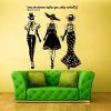 Coco Chanel Wall Stickers (Photo 10 of 15)