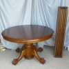 Vintage Brown Round Dining Tables (Photo 15 of 15)