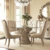 Jaxon 5 Piece Round Dining Sets With Upholstered Chairs (Photo 3 of 25)