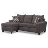 Gray Sofa With Chaise (Photo 1 of 15)