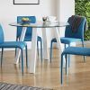 Amir 5 Piece Solid Wood Dining Sets (Set Of 5) (Photo 8 of 25)