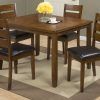 Amir 5 Piece Solid Wood Dining Sets (Set Of 5) (Photo 1 of 25)