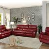Red Leather Reclining Sofas And Loveseats (Photo 12 of 15)