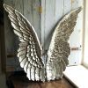 Angel Wings Sculpture Plaque Wall Art (Photo 11 of 15)