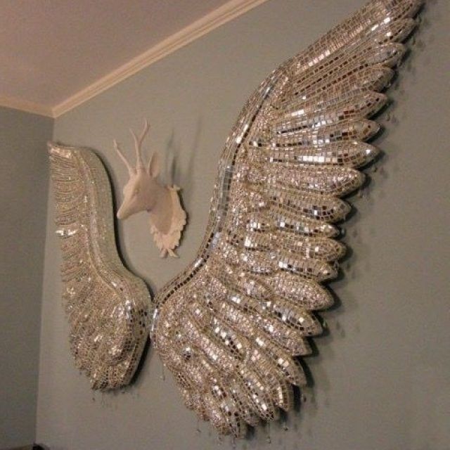 15 Ideas of Angel Wings Wall Art