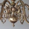 Antique Brass Seven-Light Chandeliers (Photo 8 of 15)