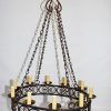 Large Iron Chandeliers (Photo 11 of 15)