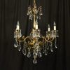 Antique Gild Two-Light Chandeliers (Photo 15 of 15)