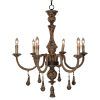 Antique Gold 18-Inch Four-Light Chandeliers (Photo 14 of 15)