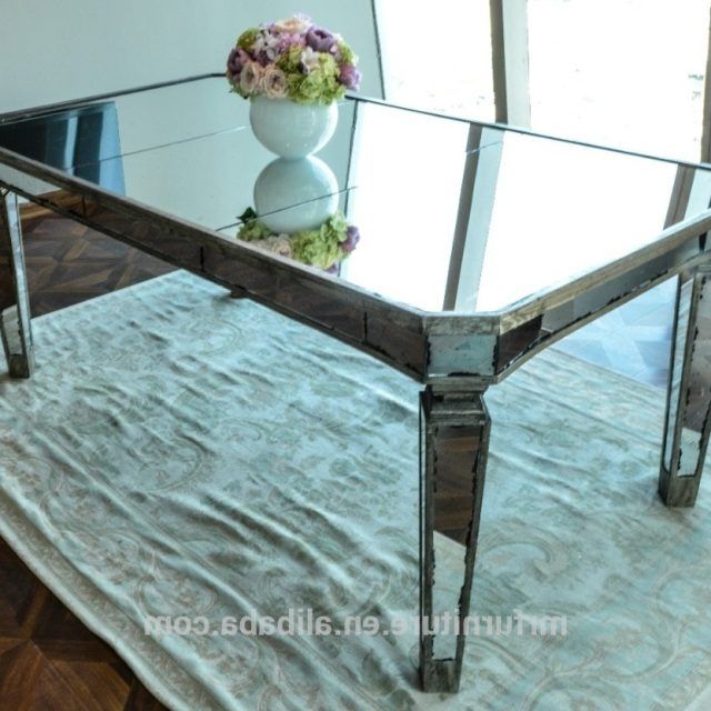 The 25 Best Collection of Antique Mirror Dining Tables