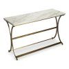 Antique Silver Metal Console Tables (Photo 1 of 15)