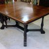 Antique Black Wood Kitchen Dining Tables (Photo 5 of 25)