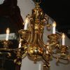 Natural Brass Six-Light Chandeliers (Photo 12 of 15)