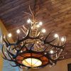 Antlers Chandeliers (Photo 11 of 15)