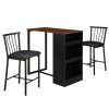 Moorehead 3 Piece Counter Height Dining Sets (Photo 5 of 25)