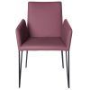 Purple Faux Leather Dining Chairs (Photo 11 of 25)
