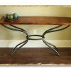 Round Iron Console Tables (Photo 2 of 15)