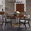 Laurent 7 Piece Rectangle Dining Sets With Wood And Host Chairs (Photo 8 of 25)