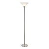 Glass Satin Nickel Standing Lamps (Photo 7 of 15)