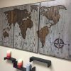 Wooden World Map Wall Art (Photo 12 of 15)