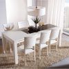 White Extending Dining Tables And Chairs (Photo 10 of 25)