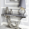 White Marble And Gold Console Tables (Photo 11 of 15)
