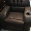 Panther Black Leather Dual Power Reclining Sofas (Photo 3 of 15)