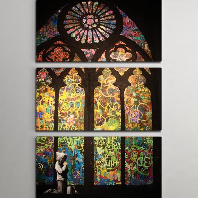 2024 Popular Stained Glass Wall Art