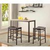 Crownover 3 Piece Bar Table Sets (Photo 14 of 25)