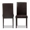 Brown Leather Dining Chairs (Photo 24 of 25)