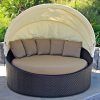 Chaise Lounge Chair With Canopy (Photo 9 of 15)