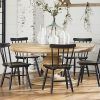 Magnolia Home Breakfast Round Black Dining Tables (Photo 7 of 25)