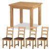 Oak Extending Dining Tables And 4 Chairs (Photo 22 of 25)