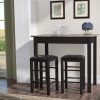 Berrios 3 Piece Counter Height Dining Sets (Photo 2 of 25)