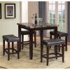 Berrios 3 Piece Counter Height Dining Sets (Photo 14 of 25)