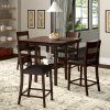 Berrios 3 Piece Counter Height Dining Sets (Photo 13 of 25)
