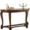 2-Piece Round Console Tables Set (Photo 7 of 15)