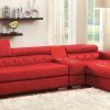 Red Sofas (Photo 4 of 15)