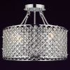 4 Light Chrome Crystal Chandeliers (Photo 13 of 15)