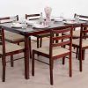 6 Seater Retangular Wood Contemporary Dining Tables (Photo 8 of 25)