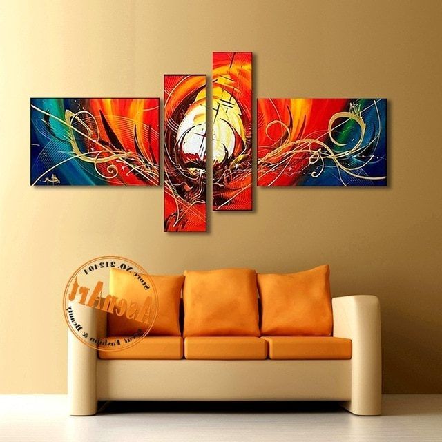 15 Collection of Long Abstract Wall Art