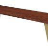 Acacia Wood Top Dining Tables With Iron Legs On Raw Metal (Photo 14 of 25)