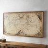 Antique Map Wall Art (Photo 7 of 15)