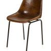 Brown Leather Dining Chairs (Photo 14 of 25)