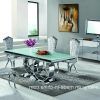 Glass And Stainless Steel Dining Tables (Photo 11 of 25)