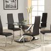 Chrome Leather Dining Chairs (Photo 23 of 25)