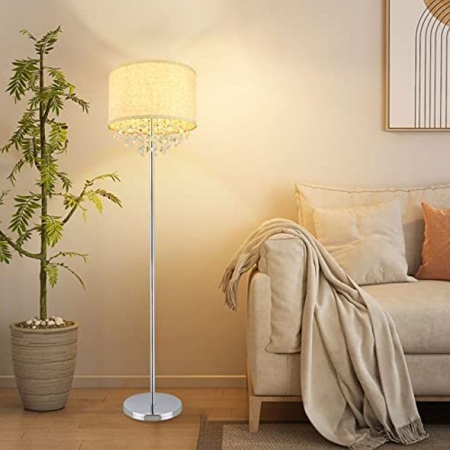 15 Collection of Chrome Standing Lamps