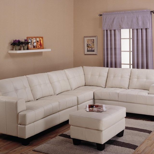 15 Ideas of Leather L Shaped Sectional Sofas