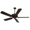 Brown Outdoor Ceiling Fan With Light (Photo 3 of 15)